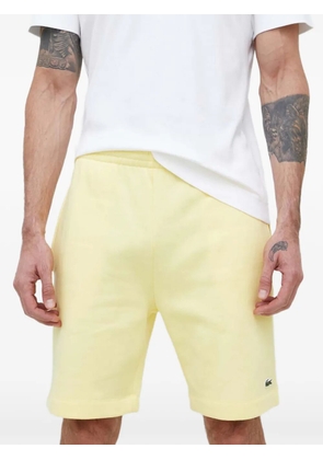 Lacoste logo-patch shorts - Yellow