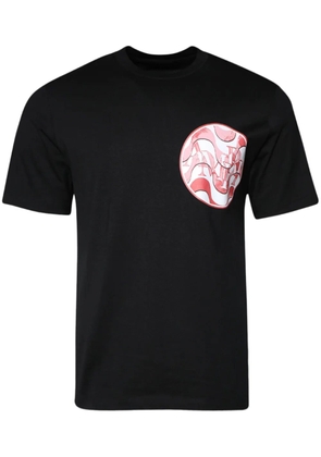 AMIRI wave-print cotton T-shirt - Black