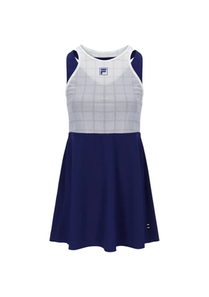 Fila mini mesh-panel racerback dress - Blue