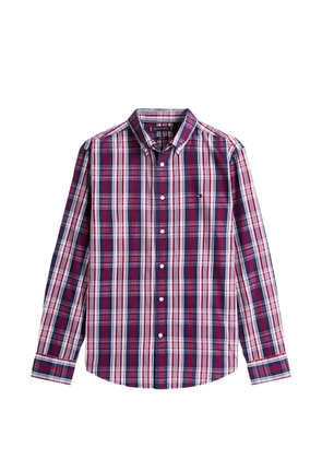 Tommy Hilfiger check-print poplin shirt - Red