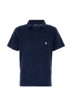 Polo Ralph Lauren V-neck terry-fabric T-shirt - Blue