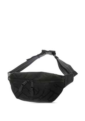 Burberry Pre-Owned 2018-2023 TB Monogram Nylon Sonny belt bag - Black