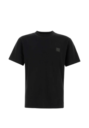 Stone Island logo-patch T-shirt - Black