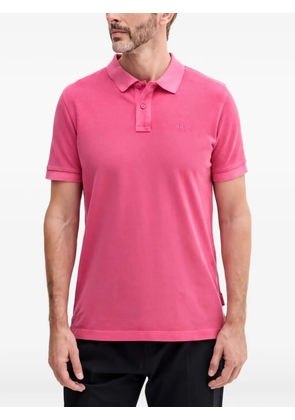 Joop! buttoned short-sleeve polo shirt - Pink