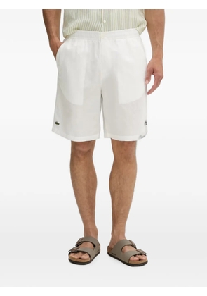 Lacoste elasticated-waist shorts - White