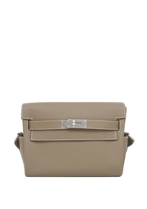 Hermès Pre-Owned 2024 Evercolor Kelly Messenger Bag crossbody bag - Brown