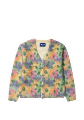 Awake NY floral-print cardigan - Yellow