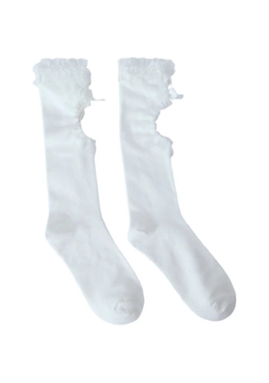 Vans x METAGIRL ruffled knee-high socks - White