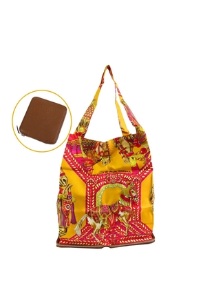 Hermès Pre-Owned 2008 La Danse Du Cheval Marwari Silky Pop tote bag - Brown