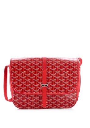 Goyard Pre-Owned Belvedere II Messenger Bag Coated Canvas MM crossbody bag - Red
