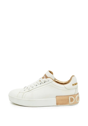 Dolce & Gabbana Pre-Owned Portofino low-top sneakers - White