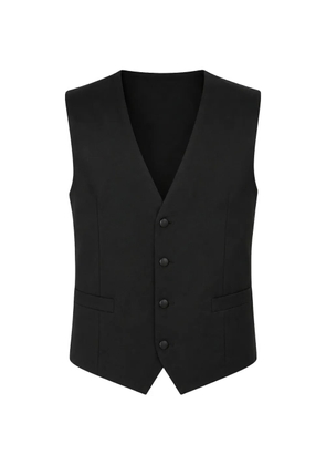 Dolce & Gabbana V-neck wool waistcoat - Black
