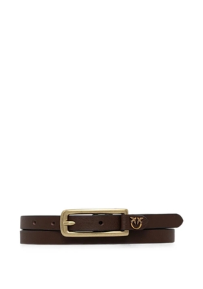 PINKO Love Birds buckle belt - Brown