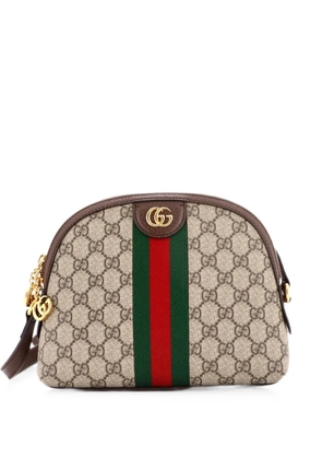 Gucci Pre-Owned Ophidia Dome GG Coated Canvas Small shoulder bag - Brown