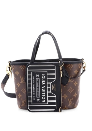 Louis Vuitton Pre-Owned Neverfull Bandouliere Inside Out Monogram Canvas and Leather BB tote bag - Black