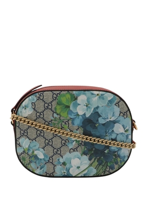 Gucci Pre-Owned 2016-2026 GG Supreme Blooms Chain crossbody bag - Neutrals