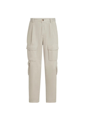 Brunello Cucinelli corduroy cargo pants - Neutrals