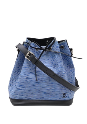 Louis Vuitton Pre-Owned 2017 Epi Denim Petit Bicolor Noe bucket bag - Blue