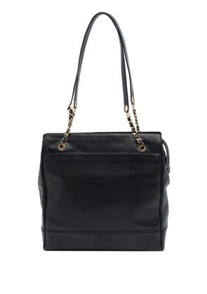 CHANEL Pre-Owned 1994-1996 Triple CC Caviar tote bag - Black