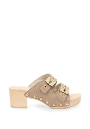 Scholl Pescura Ibiza suede sandals - Neutrals