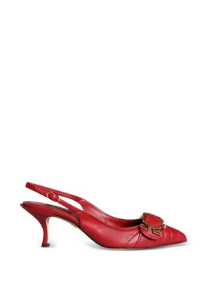 Dolce & Gabbana Devotion quilted leather pumps - Red