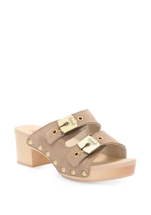 Scholl Pescura Ibiza suede sandals - Neutrals
