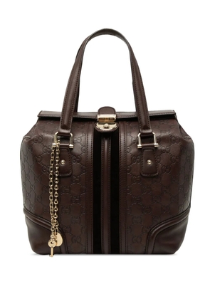 Gucci Pre-Owned 2000-2015 Guccissima Treasure handbag - Brown