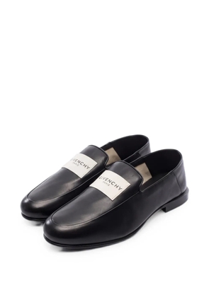 Givenchy Pre-Owned Leather Label loafers - Black