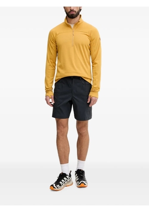 Fjällräven Abisko Lite half-zip ribbed-knit sweater - Yellow