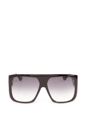 Victoria Beckham oversized square-frame sunglasses - Red