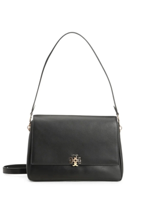 Tory Burch medium Charlie leather shoulder bag - Black