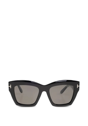 TOM FORD Eyewear T-logo cat-eye sunglasses - Black