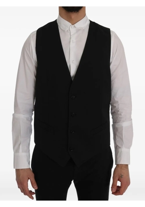 Dolce & Gabbana V-neck waistcoat - Black