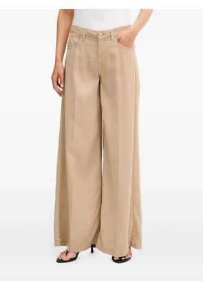 VICOLO wide-leg jeans - Neutrals