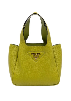 Prada Pre-Owned 2013-2026 Mini Vitello Daino Soft Dynamique handbag - Green