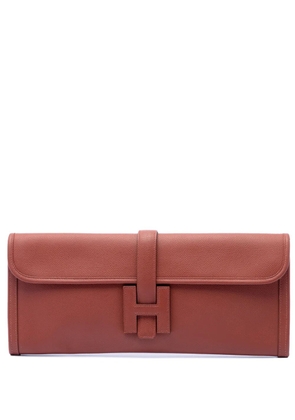 Hermès Pre-Owned 2008 Epsom Jige Elan 35 clutch bag - Red