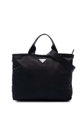Prada Pre-Owned 2013-2026 Tessuto satchel - Black