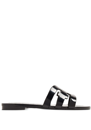 Sam Edelman cut-out flat sandals - Black