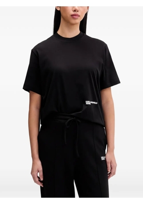 Karl Lagerfeld Jeans graphic T-shirt - Black