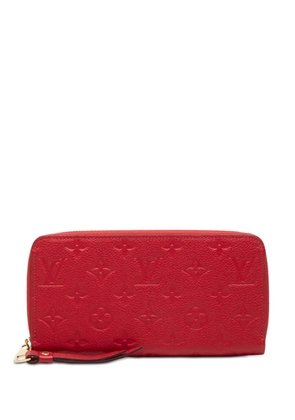 Louis Vuitton Pre-Owned 1990-2010 Monogram Empreinte Zippy Wallet long wallets - Red