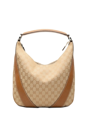 Gucci Pre-Owned 2000-2015 GG Canvas hobo bag - Brown
