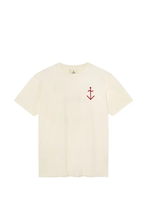 LA PAZ Guerreiro graphic-print T-shirt - Neutrals
