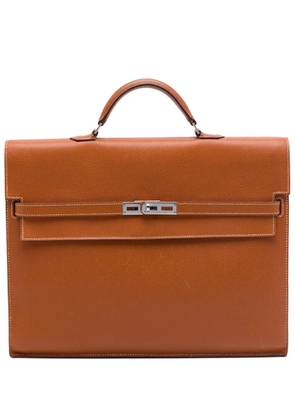 Hermès Pre-Owned 2006 Epsom Kelly Depeches 38 business bag - Brown