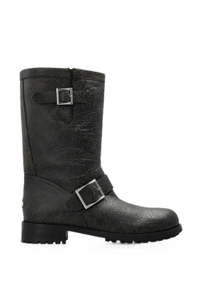 Jimmy Choo Biker Mid leather boots - Black