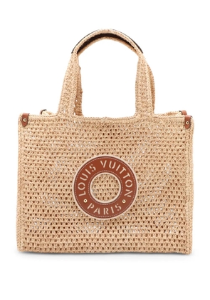 Louis Vuitton Pre-Owned 2021-2026 Raffia LV by the Pool OnTheGo MM tote bag - Neutrals