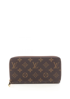 Louis Vuitton Pre-Owned 2009 Monogram Zippy long wallets - Brown