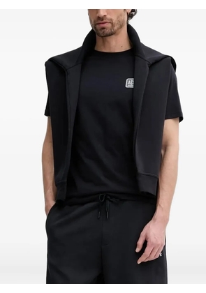 Armani Exchange half-zip logo sweatshirt - Black