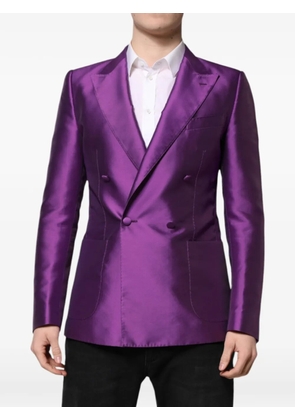 Dolce & Gabbana double-breasted blazer - Purple