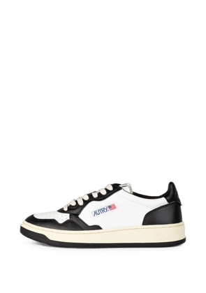 Autry Medalist panelled leather sneakers - White