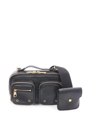Louis Vuitton Pre-Owned 2010s Utility leather mini crossbody bag - Black